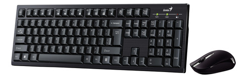Kit Inalámbrico Mouse + Teclado Km-8101, 12 Fn Keys, 2,4 Ghz