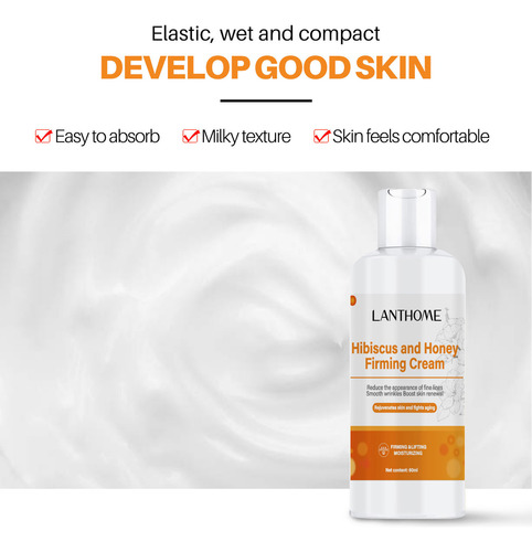 Crema Facial Para Ojos D Honey Organics, Humectante Facial Y