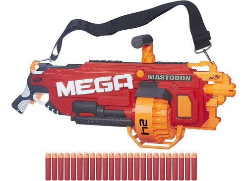 Pistola Y Escopeta Nerf N-strike Mega Mastodonte