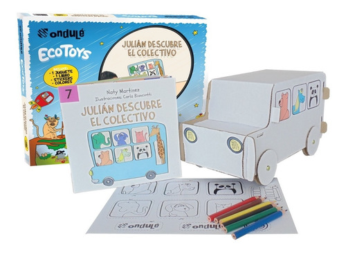 Colectivo Para Pintar + Stickers + Libro Julian Colectivo