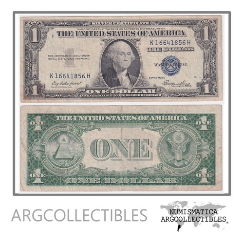 Usa Billete 1 Dolar 1935 E P-416d2e Vf