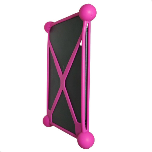 Capa Tablet 9 A 10 Polegadas Emborrachada Universal Silicone Cor Pink