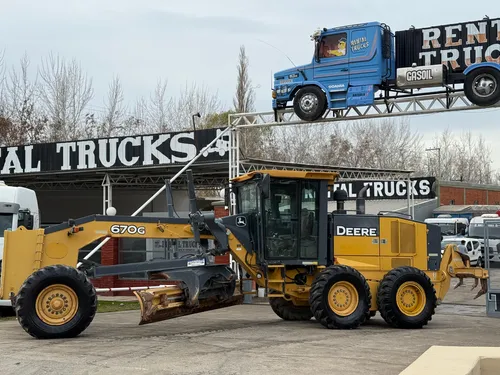 Motoniveladora John Deere 670 G Año 2015 Rentaltrucks Vial