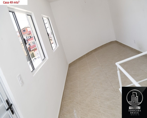 Sobrado Com 1 Dormitório À Venda, 49 M² Por R$ 145.000 - Jardim Santa Esmeralda - Sorocaba/sp - Ca00073 - 67692348