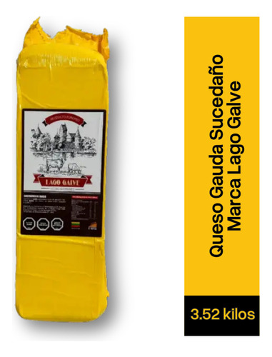 Queso Gauda Lago Galve 3.52kg