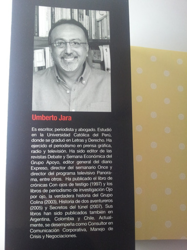 Umberto Jara - Morir Dos Veces - Corrupción Caso Edita