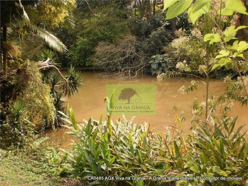 Imagem 21 de 30 de Projeto Aconchegante Que Une A Natureza E O Conforto, Fazendinha, Granja Viana, Ca0485 Agv - Ca0485