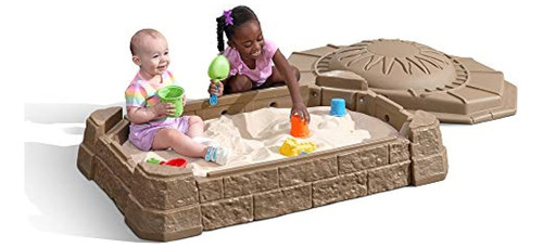 Step2 Naturally Playful Sandbox Ii Con Herramientas De Arena