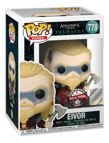 Figura De Acción Assassin's Creed Eivor De Funko