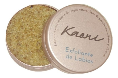 Exfoliante Kaori Lip Scrub Humectante Suaviza Piel Del Labio