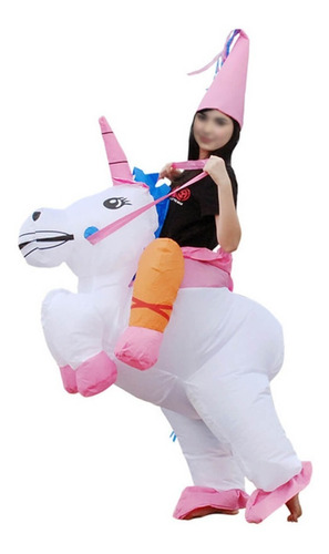 Disfraz Inflable Unicornio Botargas Adulto Cosplay Gigante