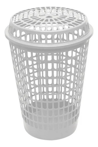 10 Pzs Cesto Para Ropa Plastic Trends Iris 65.5cm