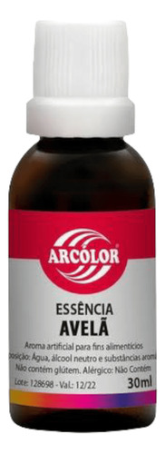 Kit 2 Essências De Avelã Concentrado P/ Doces E Confeitarias