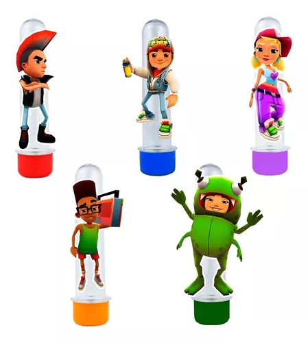 Subway Surfers- 10 Displays de Festa 20cm Totens