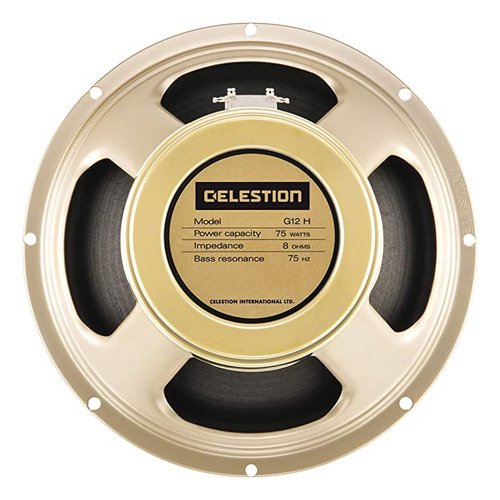 Estion G12h-75 Creamback - Altavoz Para Guitarra (t)