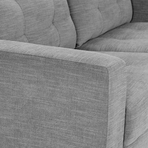 Rosen Sofa Manet 3 Cpo Tela Color Gris