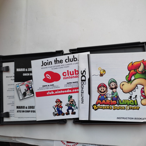 Juego Mario & Luigi Bowser Inside Story Nintendo Ds (Usado)