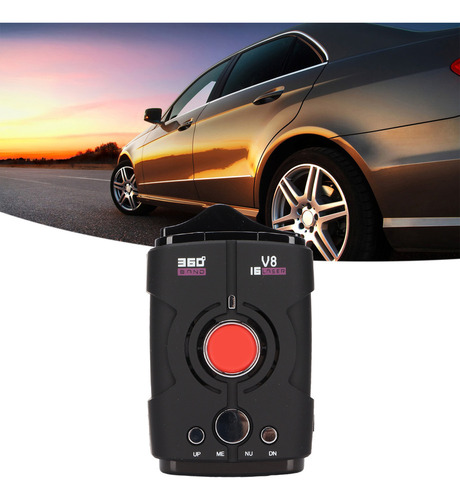 Detector De Radar Automotriz De 360 Grados, Escáner