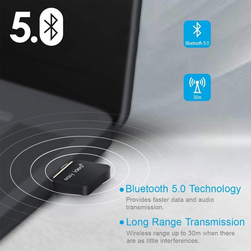 Imagen 5 de 6 de Receptor Usb Bluetooth 5.0 Pc Control Ps4 Ps5 Xbox One S / X