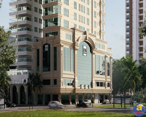 Imagem 4 de 16 de Em Construção | Luxuoso Apartamento 4 Suítes Sendo 1 Master, 3 Vagas De Garagem Na Meia Praia Em Itapema/sc - Imobiliária África - Ap00827 - 70288196