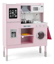 Comprar Honey Joy Juego De Cocina Rosa Para Niños, Cocina