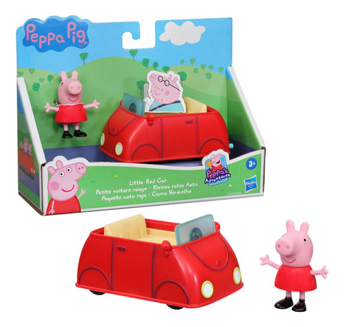 Set de figuras y vehículos Hasbro de Peppa Pig