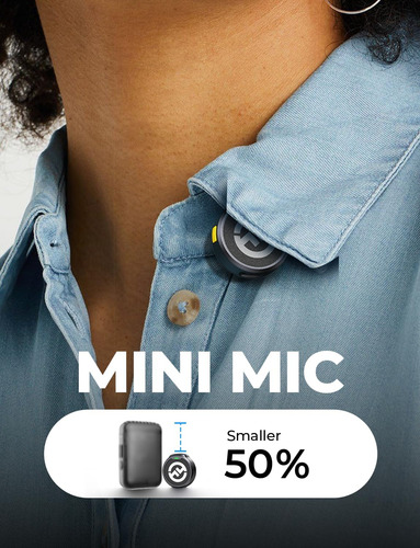 Micrófono De Inalámbrico Hollyland Lark M2, Hi-fi, Usb C
