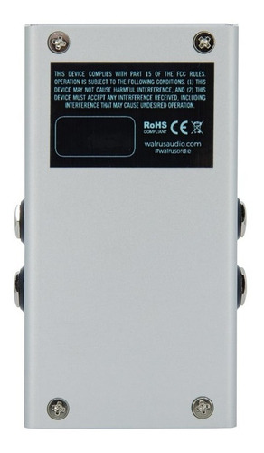 Imagem 8 de 8 de Pedal Walrus Audio D1 V2 Delay High Fidelity + Nfe