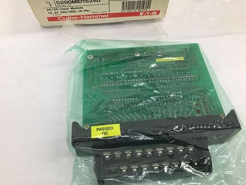Cutler-hammer D200mid1624d Ac/dc Input Module 12-24volt Ccf
