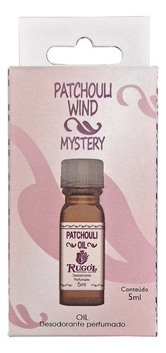 Wind Mystery Oil Desodorante Perfumado Patchouli 5ml Rugol