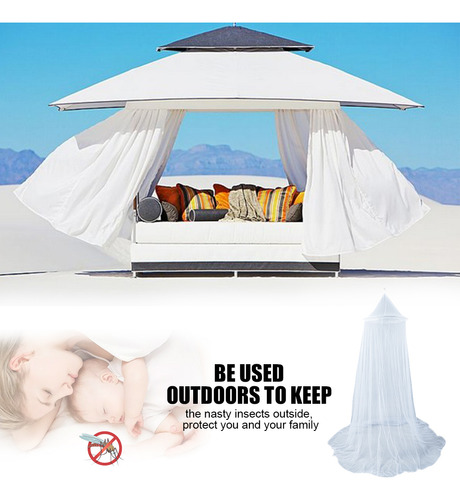 Mosquitera Universal Con Toldo De Cama Para Todos Los Tamaño