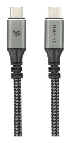 Cabo Usb C 100w 4k/5k 40gbps Thunderbolt 3 Usb4