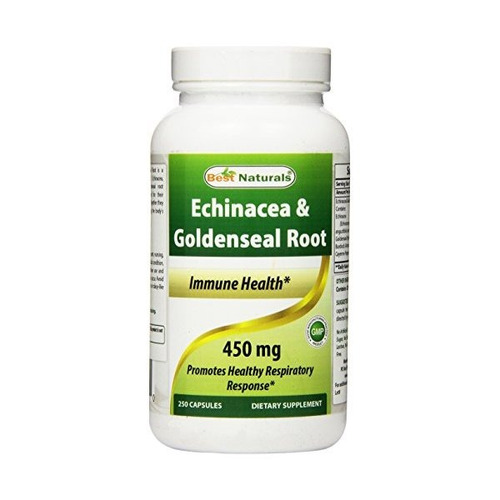 Mejores Naturals Echinacea Goldenseal 450 Mg 250 Caps