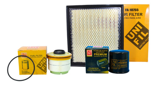 Kit Filtros Para Mitsubishi L200 2.4l Diesel 2020-2023 & A/c