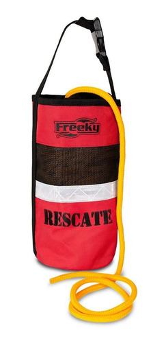 Imagen 1 de 5 de Bolsa De Rescate Ii Freeky Cabo 8 Mm Kayak Rafting Bomberos