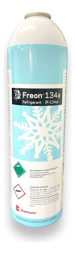 Gás Refrigerante R-134 Fluido Chemours 1kg