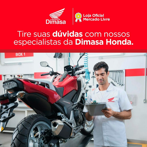 Junta Tampa Cabeçote + 2 Coxim Honda Cg 125 E 150 2015 Orig
