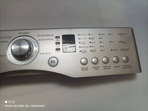 Panel De Control Lavasecadora Lg Td-v12246g, Ebr33477202 (Usado)
