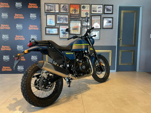 Imagen 5 de 25 de Royal Enfield Himalayan Scram 411 Sky Line Blue 2023