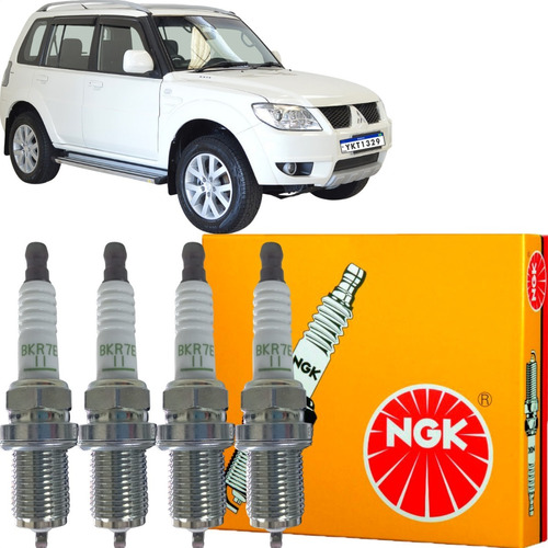 Jogo De Vela Original Ngk Pajero Tr4 2.0 16v 2011 2012 2013.