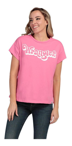 Playera Comfort Manga Corta Wrangler Mujer 264