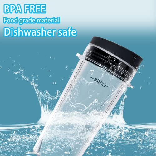 Set De Vasos De Licuadora De 16oz Compatible Con Piezas De R