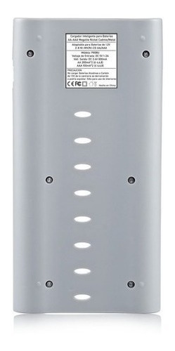 Cargador Inteligente Para 8 Pilas Aa-aaa P808-u Usb Megalite