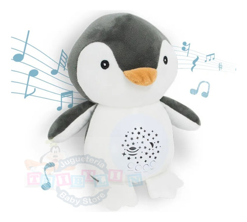 Peluche Calm Doll Proyección Cielo Estrellado Música Brillo Varios Colores Y Modelos