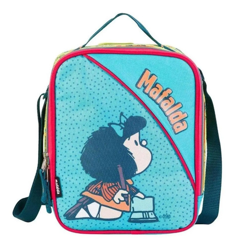 Lonchera Niña Azul Chenson Mafalda Clay | MercadoLibre