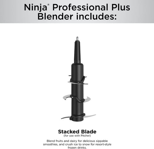 Licuadora Ninja Profesional Auto Iq Con Motor De 1200 Watts