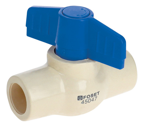 Valvula Esfera Cpvc Cementar 1/2'' Foset 45047