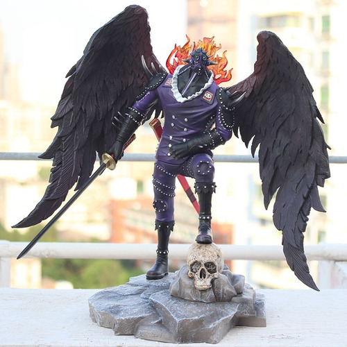 Action Figure Estátua One Piece King Do Incêndio Gk 32cm