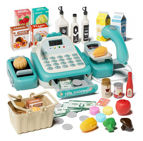 Cajero De Juguete Con Calculadora Edad Recomendada: 3-8 Años