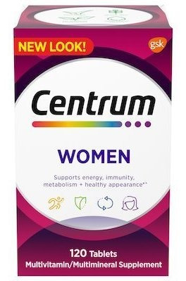 Centrum Women Mujer Multivitaminico 120 Tabletas Tienda 